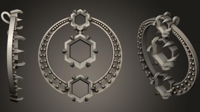 نموذج ثلاثي الأبعاد لآلة CNC مجوهرات مجوهرات 154